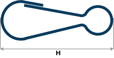 Moschettoni Simplex con givolare